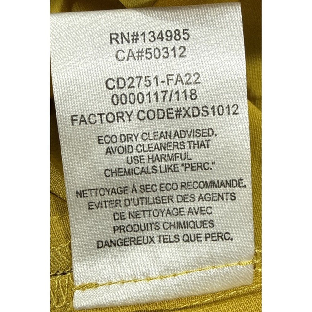 For Love And Lemons Women's Tiana One-Shoulder Lace Mini Dress Yellow Small NWT - Picture 9 of 9